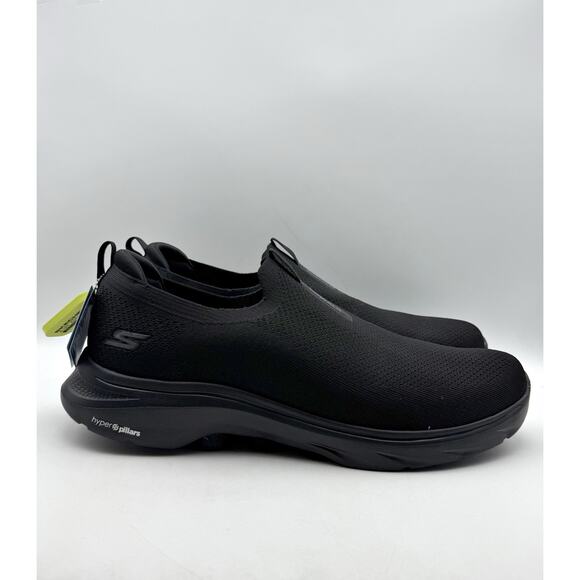 Skechers Mens Ultra Flex 3.0 Smooth Step Sneakers US 16 Wide Black Athletic NIB - Picture 3 of 14